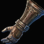 Cursed Monk's Leather Gloves of Might