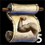Attack Damage Up Scroll: Life x 5