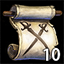 Attack Damage Up Scroll: Vitality x 10