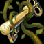 Vine-Entwined Key